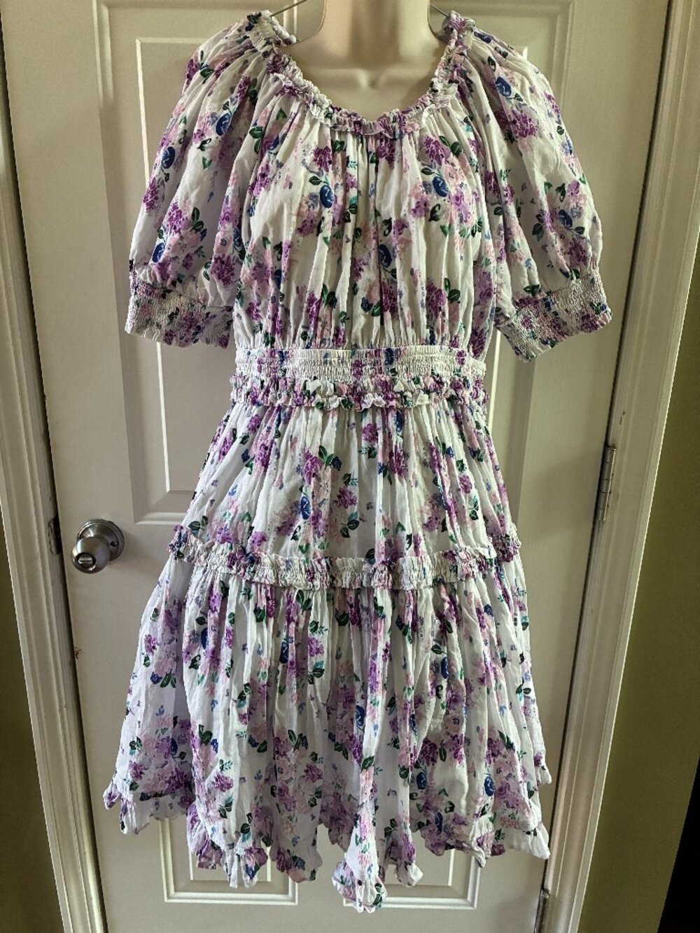 Ivy City Co floral dress in a soft, romantic cottagecore style 🌸 Size XL
